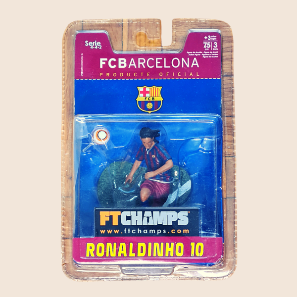 Figura FT Champs Ronaldinho FC Barcelona