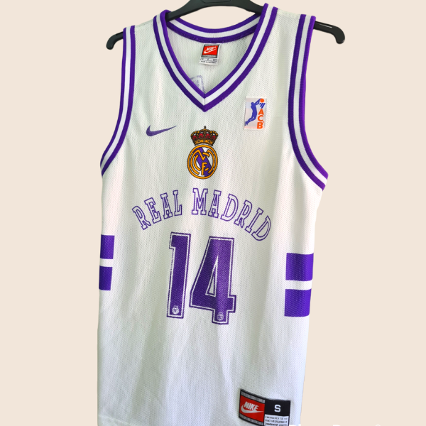 Camiseta Vintage Nike Real Baloncesto - Valde
