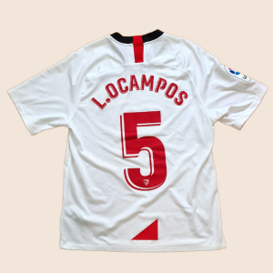 Camiseta Sevilla FC Match Worn Ocampos 2019/2020