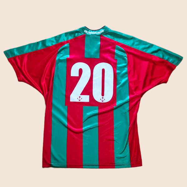 Camiseta vintage ASS Semonte Calcio Match Worn / Issue