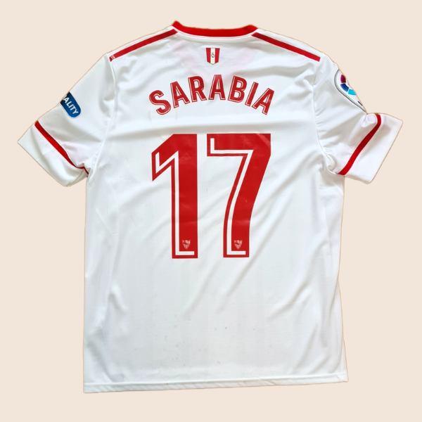 Camiseta Sevilla FC Match Worn Sarabia 2017/2018