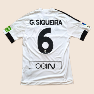 Camiseta Valencia CF Match Worn Siqueira 15/16