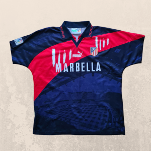 Camiseta vintage Atlético de Madrid visitante 1995/1996