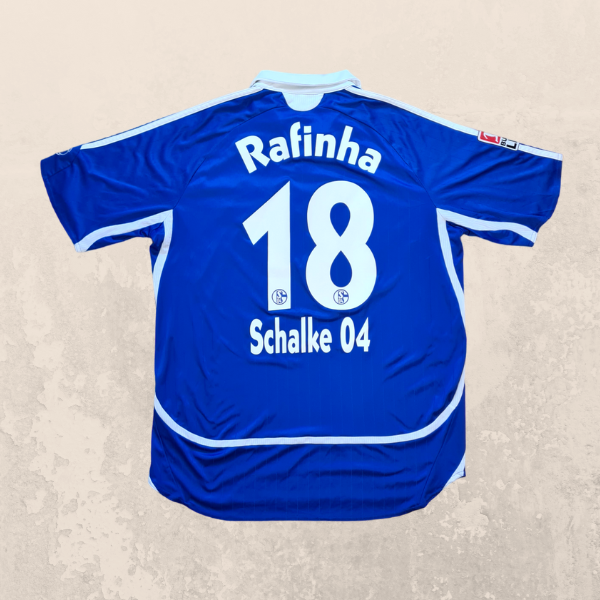 Camiseta Rafinha Schalke 04 local 2007/2008