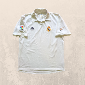 Camiseta vintage Real Madrid Centenario 2001/2002