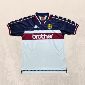 Camiseta vintage Manchester City away 1997/1998