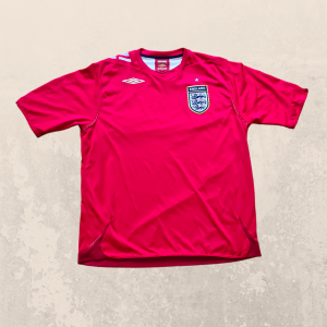 Camiseta Vintage England Umbro away 2006-2008
