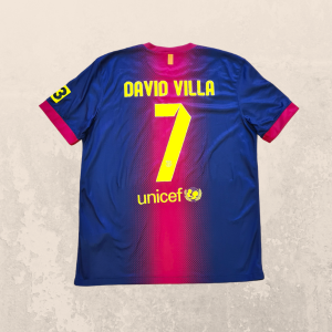 Camiseta David Villa FC Barcelona home 2012/2013
