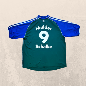 Match Worn Mulder Schalke 04 away 2000/2001