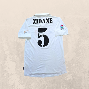 Camiseta Real Madrid Adidas Centenary Zidane 2001/2002